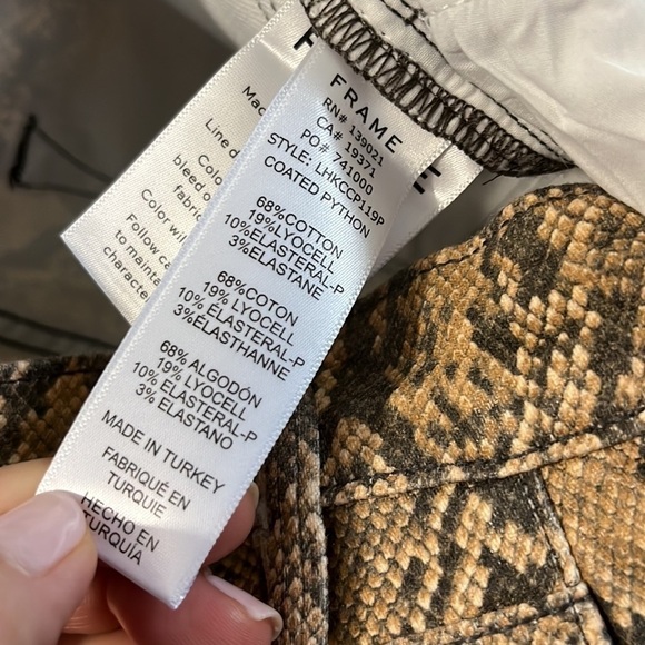 Frame Le High Skinny Crop Jeans - Picture 8 of 11